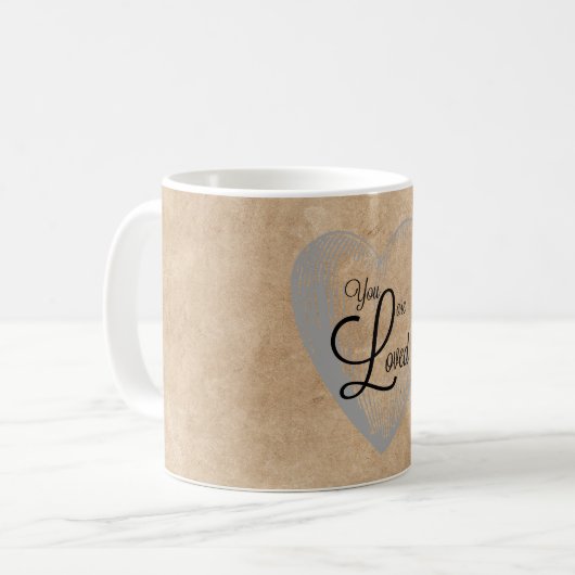 Mug Vous êtes aimés (Devant gauche)