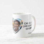 Mug Vous êtes aimés plus que vous ne le savez (Devant droit)