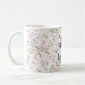 Mug "Vous êtes alors plus fort... Chrétien floral/Bibl (Gauche)