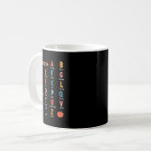Mug Vous êtes Alphabet Apprendre Abcs Inspiration Prof (Devant gauche)