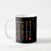Mug Vous êtes Alphabet Apprendre Abcs Inspiration Prof (Gauche)