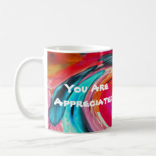 Mug Vous Êtes Apprécié Merci De Teinture Lumineuse