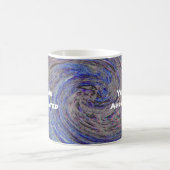 Mug Vous Êtes Apprécié Spiral Bleu Spiral Swirl Appréc (Centre)