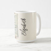 Mug Vous êtes : Belles, Écritures personnalisées (Devant droit)