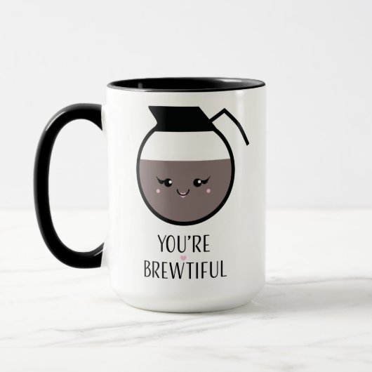 Mug Vous êtes Brewtiful (Gauche)