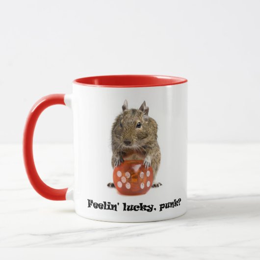 Mug Vous êtes chanceux ? (Gauche)