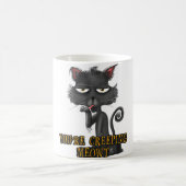 Mug Vous êtes Creeping Meowt Black Cat Halloween Thème (Centre)