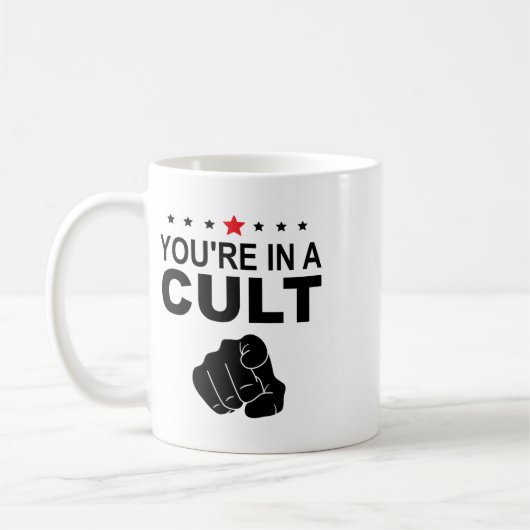 Mug Vous êtes dans un signe de culte (Gauche)