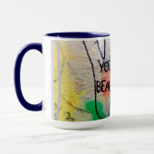 Mug Vous Êtes De Beaux Graffitis (Gauche)