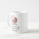 Mug Vous êtes douceur dans ma vie Boug de café cadeau (Devant gauche)