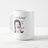 Mug vous êtes drôle (Devant gauche)