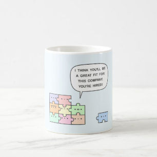 Mug Vous êtes embauché !