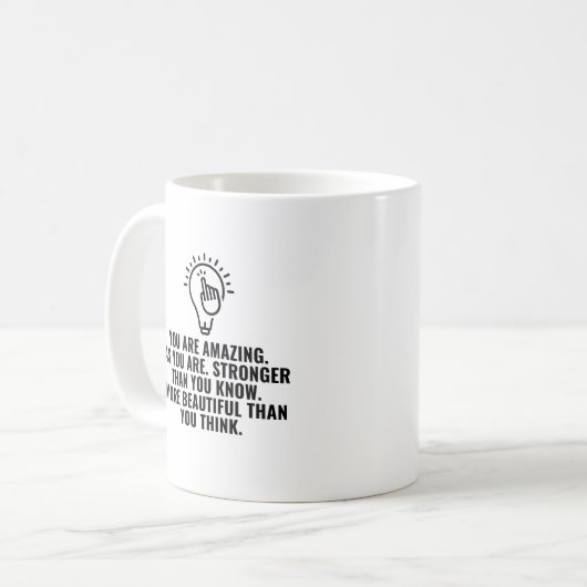 Mug Vous êtes extraordinaire (Devant gauche)