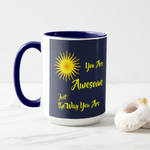 Mug "Vous êtes génial" Bright Yellow Sun