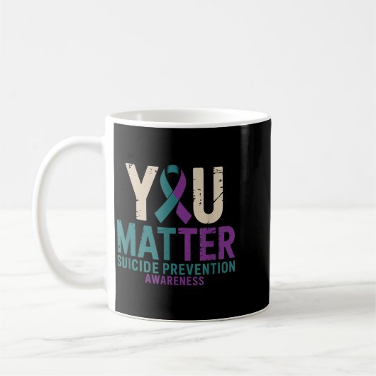 Mug Vous Êtes Important Ruban de Sensibilisation à la (Gauche)