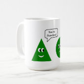 Mug Vous êtes injustifiés (Devant gauche)