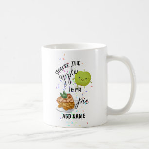Mug Vous Êtes La Pomme À Mon Pie Love Valentines Nommé