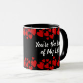 Mug Vous êtes l'Amour de ma vie (Devant droit)