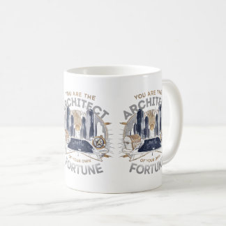 Mug Vous êtes l'architecte de votre propre fortune