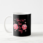 Mug Vous êtes le 6 à mon 7 drôle de la Saint-Valentin (Gauche)