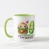 Mug Vous êtes le chou à mon bourbier" Funny Valentine’ (Gauche)