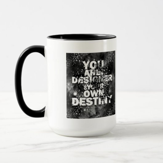 Mug Vous êtes le concepteur de votre propre destin (Gauche)