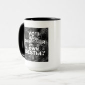 Mug Vous êtes le concepteur de votre propre destin (Devant gauche)