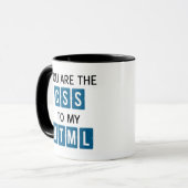 Mug Vous êtes le CSS à mon HTML (Devant gauche)