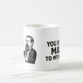 Mug Vous êtes le Marx de ma Engels Valentine Card (Centre)
