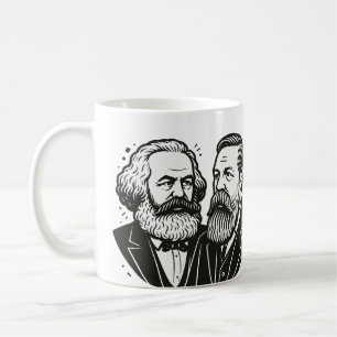 Mug Vous êtes le Marx de ma Engels Valentine Card