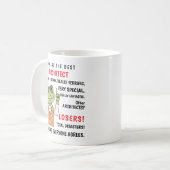Mug Vous êtes le meilleur architecte. Les autres sont (Devant gauche)