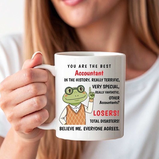 Mug Vous êtes le meilleur comptable. Les autres sont d