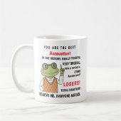 Mug Vous êtes le meilleur comptable. Les autres sont d (Gauche)