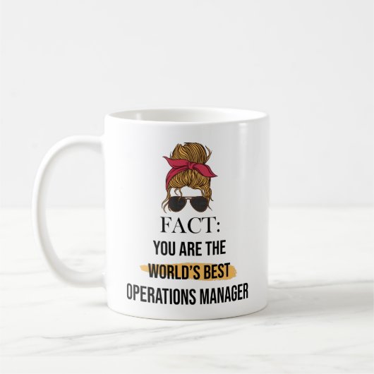 Mug Vous êtes le meilleur gestionnaire des opérations  (Gauche)