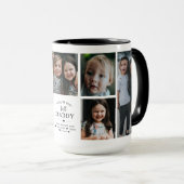 Mug Vous êtes le meilleur (papa/autre) 7-Photo Collage (Devant droit)