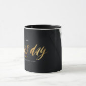 Mug Vous êtes le meilleur papa jamais Black Gold Fête  (Centre)