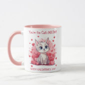 Mug Vous êtes le Meow Valentine du chat (Gauche)