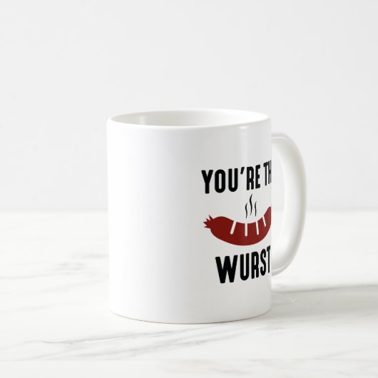 Mug Vous êtes le Wurst (Devant droit)