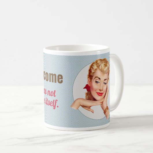 Mug Vous êtes les bienvenus (Devant droit)