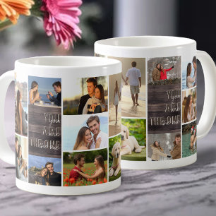 Mug Vous êtes l'unique 14 Collage de photos sur pannea