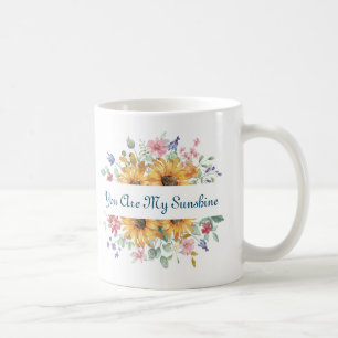 Mug Vous êtes ma citation de soleil et de tournesol