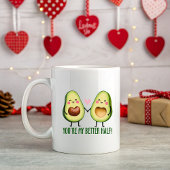 Mug Vous êtes ma meilleure moitié, mignon avocat