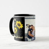 Mug Vous êtes ma photo de soleil (Devant gauche)