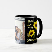 Mug Vous êtes ma photo de soleil (Devant droit)