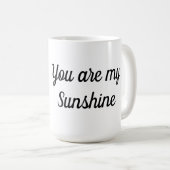 Mug Vous êtes ma photo soleil (Devant droit)