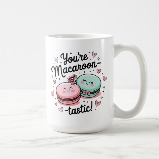Mug Vous êtes Macaroon-tastic - Saint Valentin mignon (Droite)