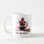 Mug Vous Êtes Magique Chat De Sorcière (Gauche)