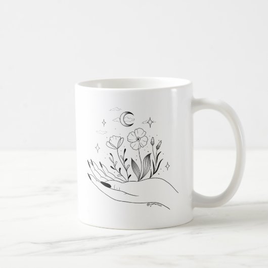 Mug "Vous êtes magique" lunette à café inspiré (Droite)