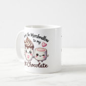 Mug Vous êtes Marshmallow à My Hot Chocolate -Mug (Devant gauche)