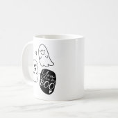 Mug Vous êtes mes HUEZ ! amour de fantôme de | (Devant gauche)